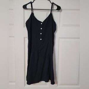 GAP Black Mini Skater Dress